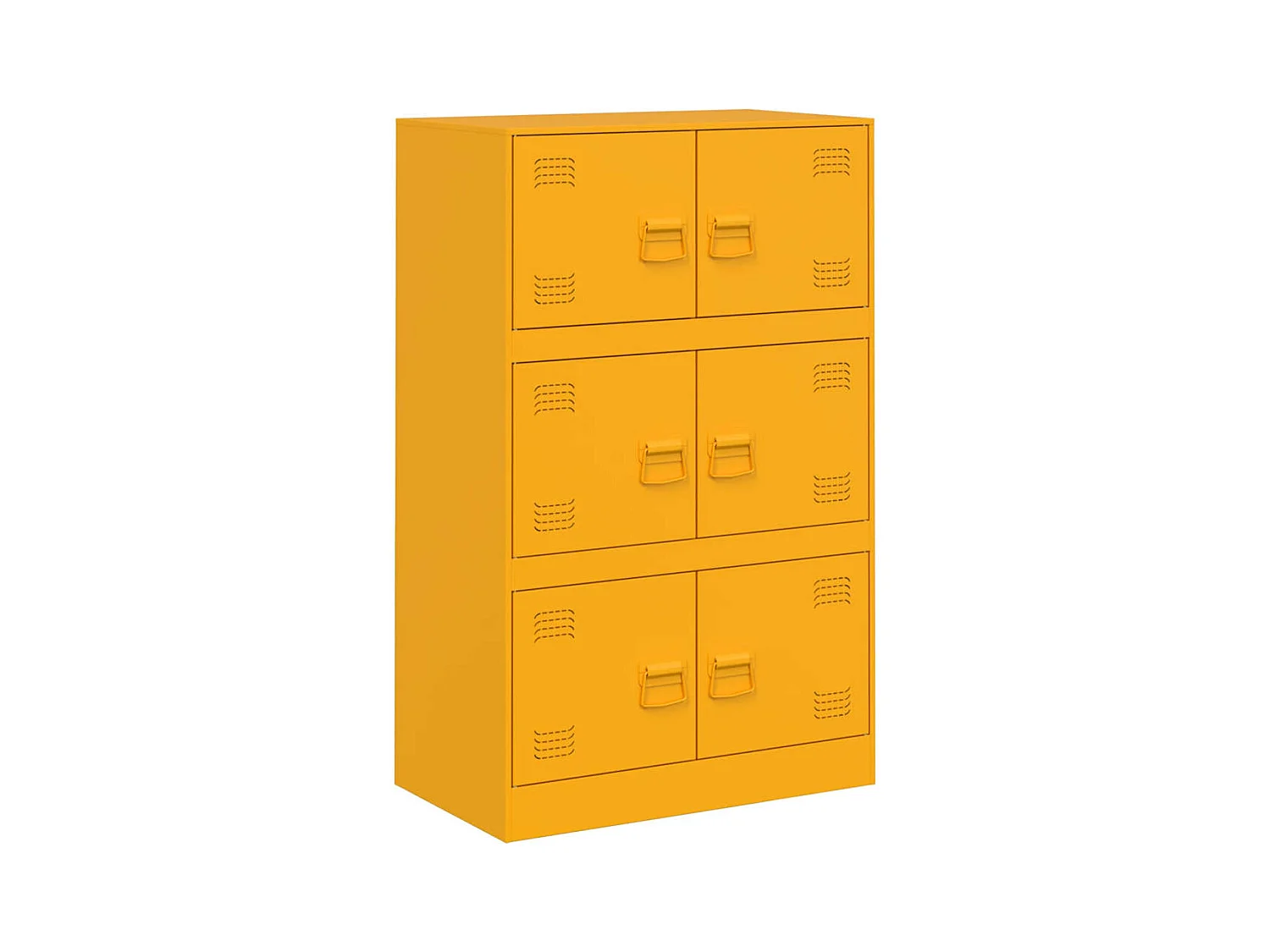 bahut commode armoire jaune 67 x 39 x 107 cm 02_0035698