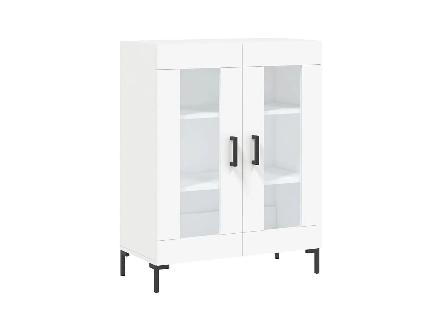 bahut commode armoire bois blanche 69.5 x 34 x 180 cm 02_0032557