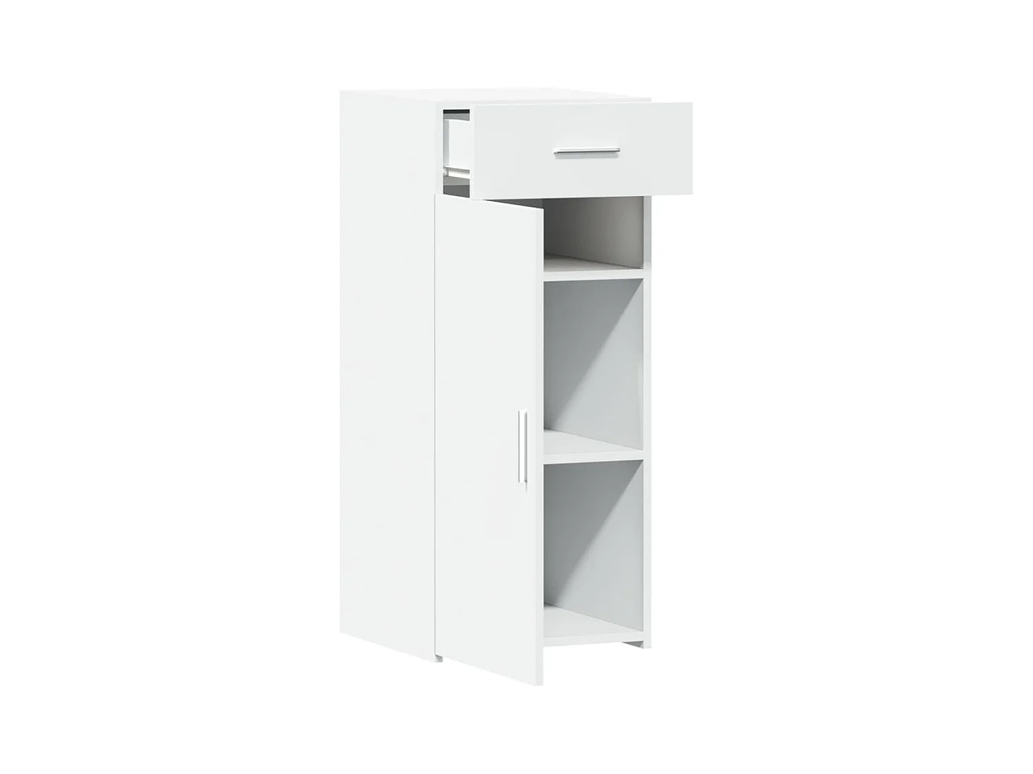 bahut commode armoire bois blanche 40 x 42.5 x 93 cm 02_0030311