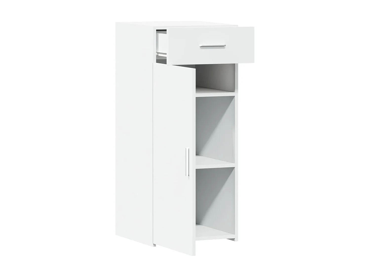 bahut commode armoire bois blanche 40 x 42.5 x 93 cm 02_0030311