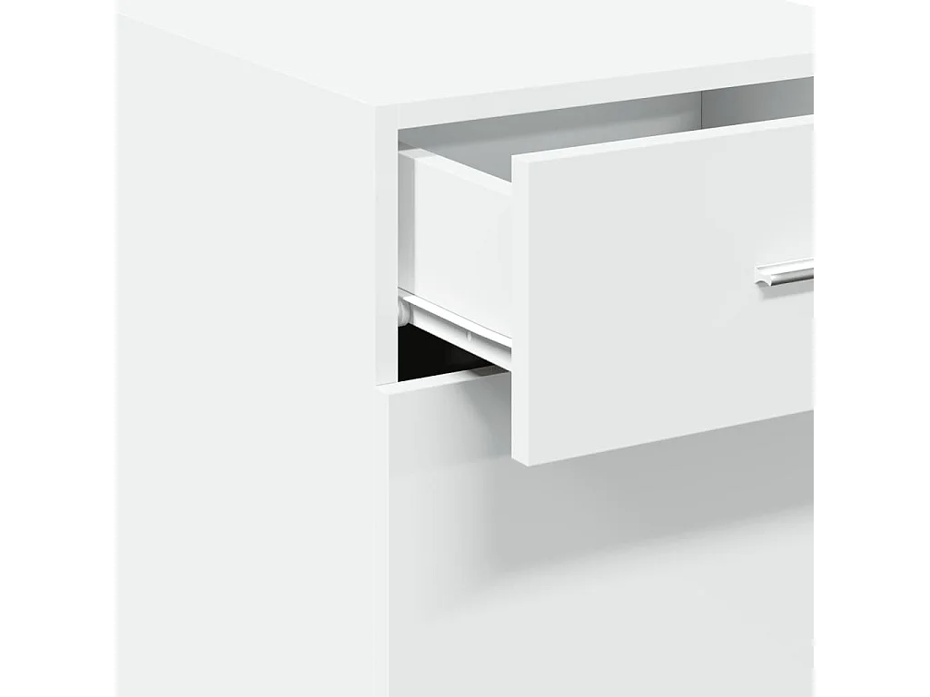 bahut commode armoire bois blanche 40 x 42.5 x 93 cm 02_0030311