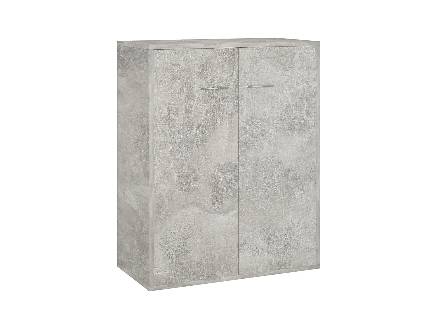 Aparador buffet cómoda mueble mueble de almacenaje organizador cocina salón salón 60 x 30 x 75 cm madera contrachapada gris 02_0031958