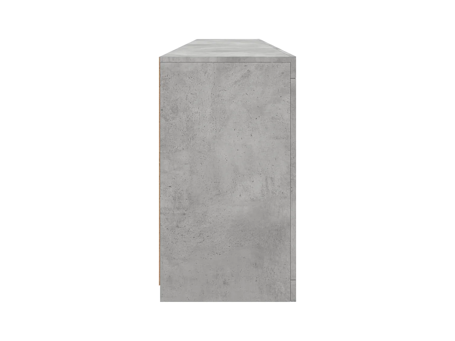 Aparador cómoda cómoda armario mueble organizador cocina salón salón con luces LED 202 x 37 x 67 cm gris 02_0029991