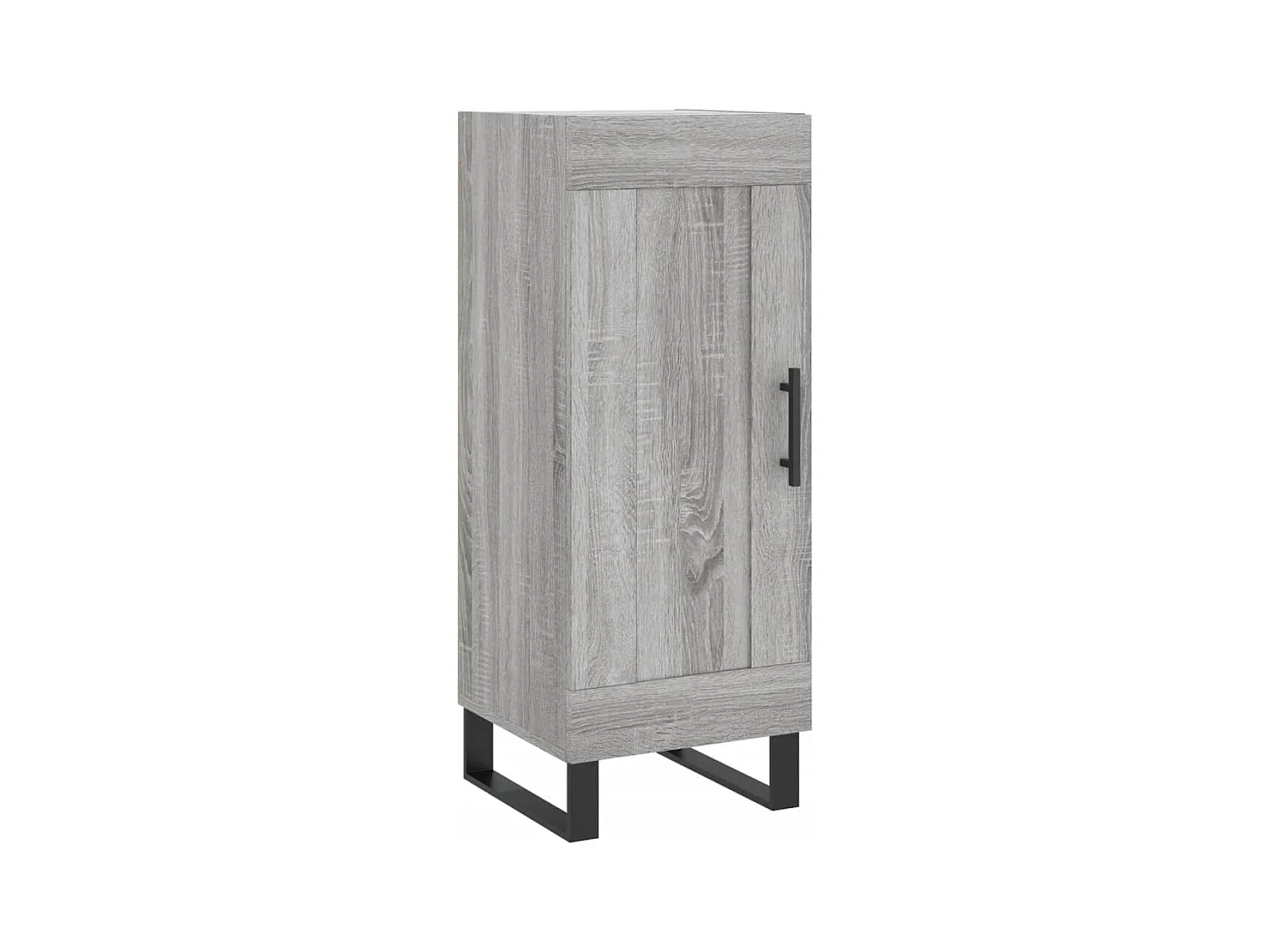 Aparador aparador cómoda mueble almacenaje organizador cocina salón salón Sonoma 34,5 x 34 x 90 cm madera contrachapada gris 02_0036305