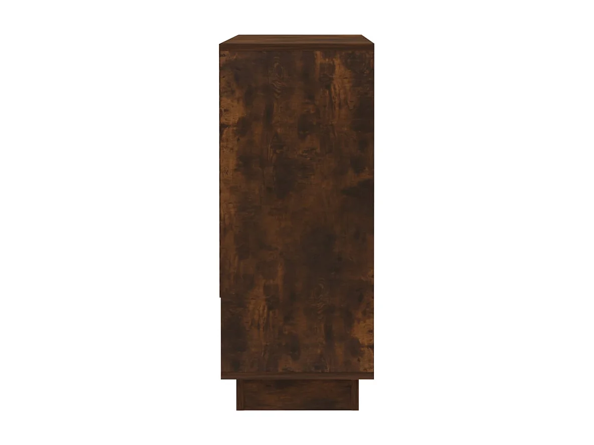 Credenza buffet cassettiera mobile contenitore organizer cucina soggiorno soggiorno 97 x 31 x 75 cm derivati ​​del legno marrone 02_0031136