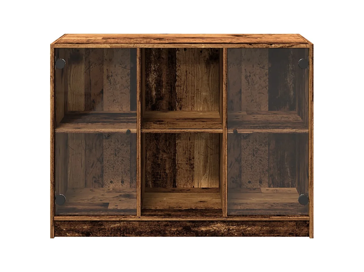 Aparador buffet cómoda mueble mueble de almacenaje organizador cocina salón salón madera vieja 102 x 37 x 75,5 cm madera contrachapada marrón 02_0036598