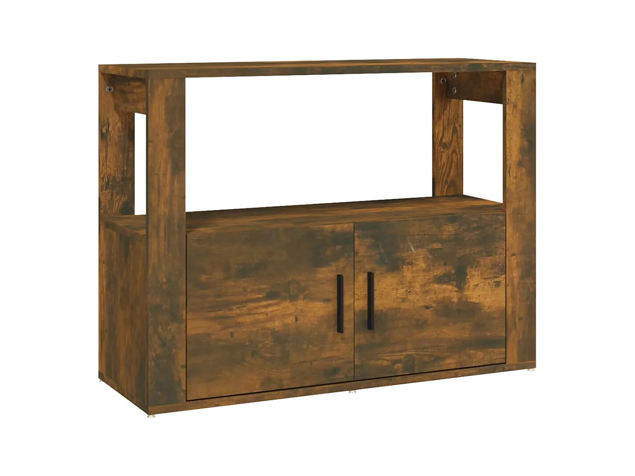 Credenza cassettiera cassettiera mobile contenitore organizer cucina soggiorno soggiorno 80 x 30 x 60 cm derivati ​​del legno marrone 02_0031105