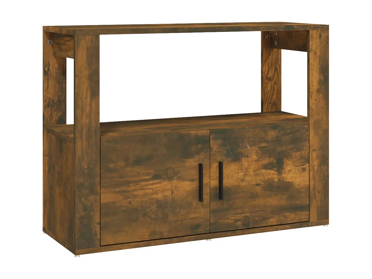 Credenza cassettiera cassettiera mobile contenitore organizer cucina soggiorno soggiorno 80 x 30 x 60 cm derivati ​​del legno marrone 02_0031105