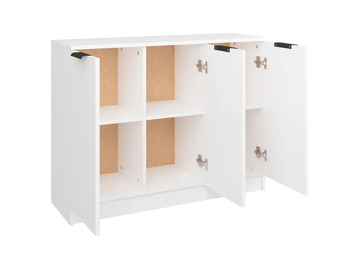 bahut commode armoire bois blanche 90.5 x 30 x 70 cm 02_0030527