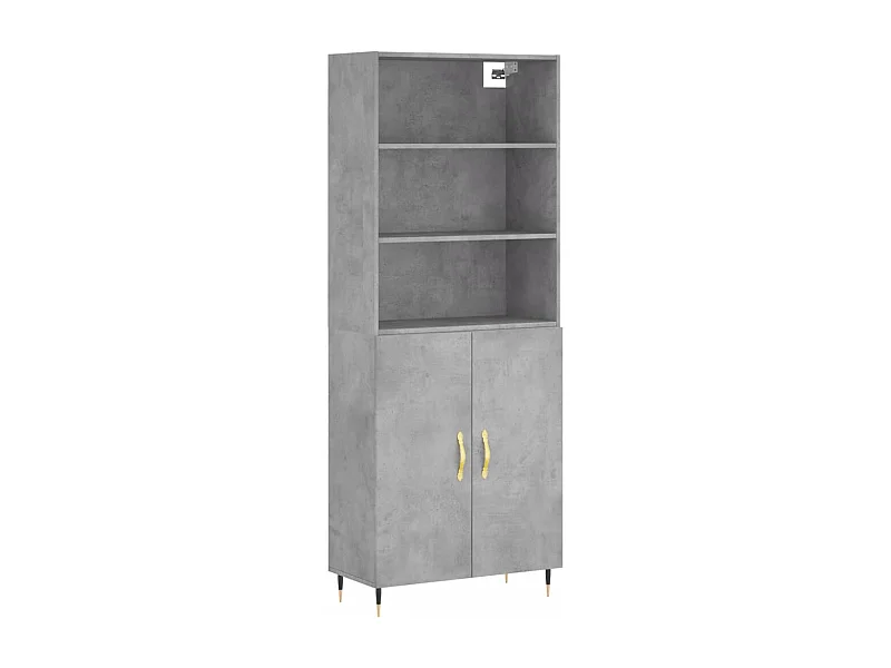 bahut commode armoire bois marron 69.5 x 34 x 180 cm 02_0034519