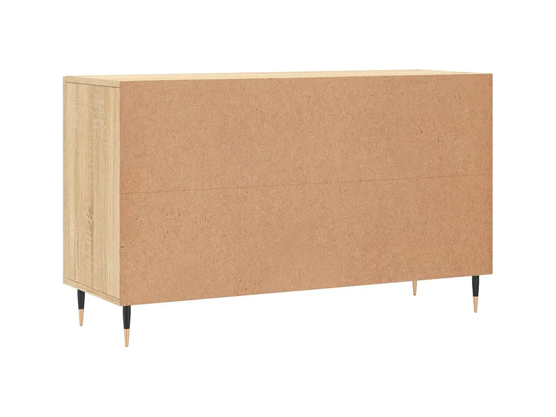 Aparador cómoda cómoda armario unidad de almacenamiento organizador cocina salón salón Sonoma 100 x 36 x 60 cm madera contrachapada marrón 02_0031468