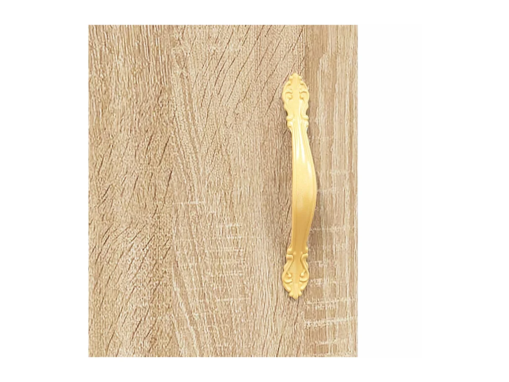 Aparador cómoda cómoda armario unidad de almacenamiento organizador cocina salón salón Sonoma 100 x 36 x 60 cm madera contrachapada marrón 02_0031468