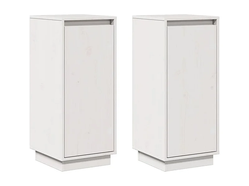 bahut commode armoire bois blanche 31.5 x 34 x 75 cm 02_0036653