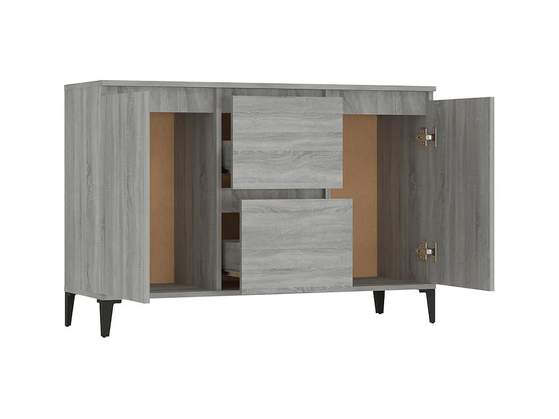 bahut commode armoire bois marron 104 x 35 x 70 cm 02_0036279