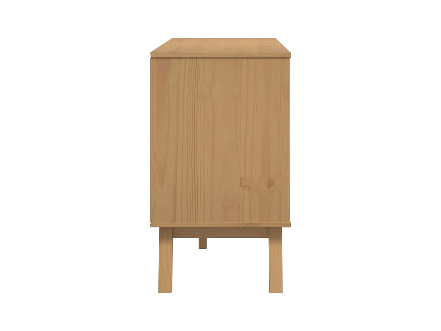 bahut commode armoire bois blanche 114 x 43 x 73.5 cm 02_0036172