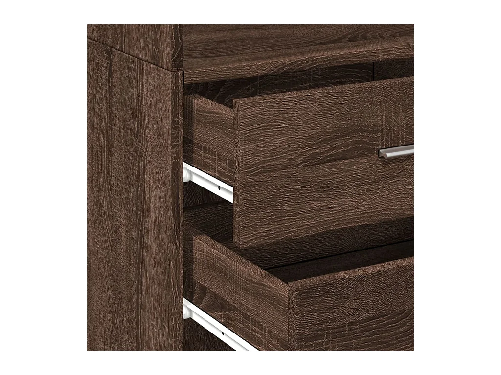 bahut commode armoire bois marron 45 x 42.5 x 185 cm 02_0033721