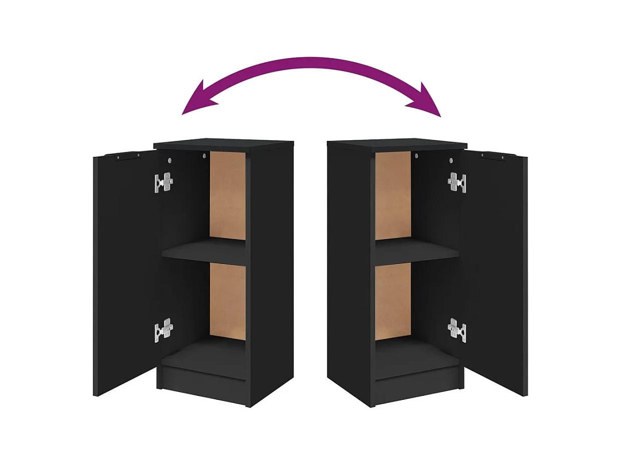 bahut commode armoire bois marron 30 x 30 x 70 cm 02_0036891