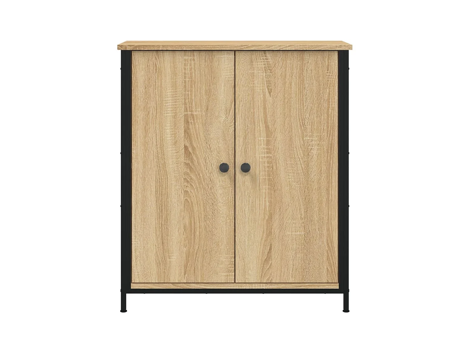 Credenza buffet cassettiera mobile contenitore organizer cucina soggiorno soggiorno Sonoma 70 x 30 x 80 cm derivati ​​del legno marrone 02_0031695