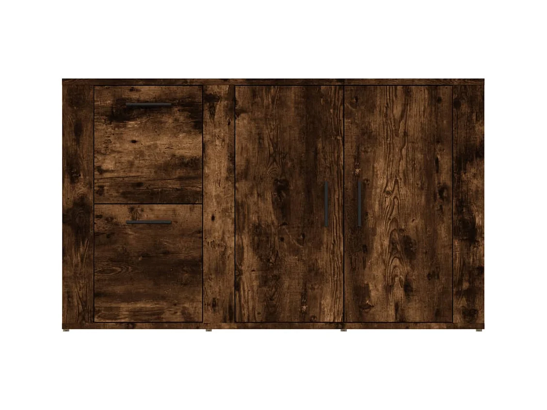 Buffet aparador cômoda armário unidade de armazenamento organizador cozinha sala de estar 100 x 33 x 59,5 cm madeira trabalhada marrom 02_0030826