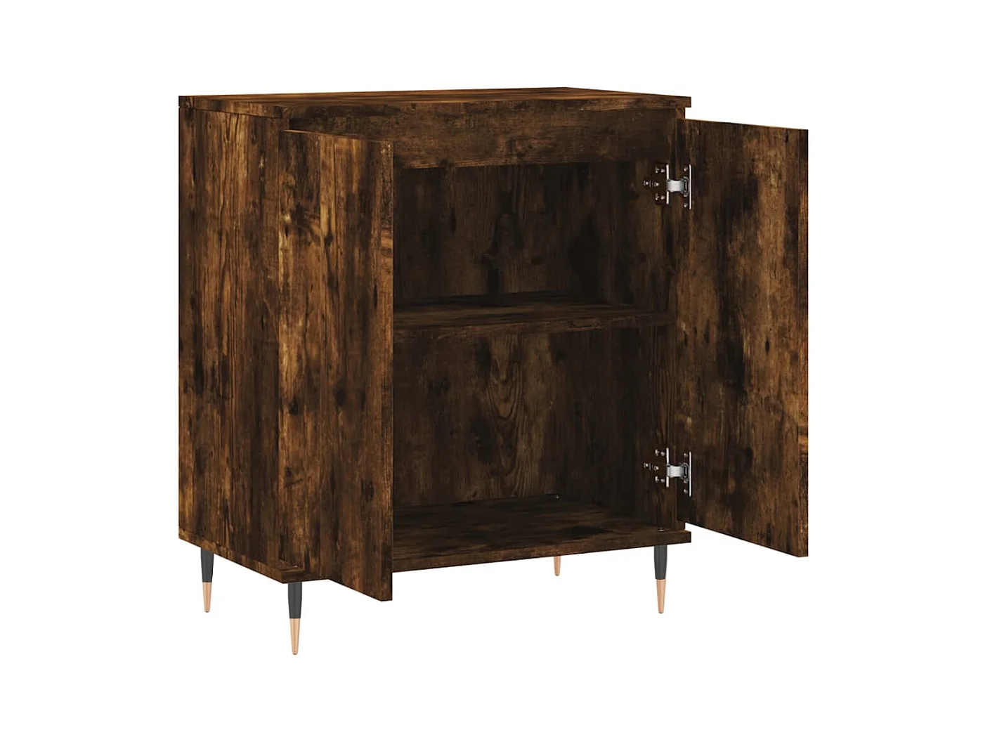 Aparador buffet cómoda armario unidad de almacenamiento organizador cocina salón salón 60 x 35 x 70 cm madera contrachapada marrón 02_0030996
