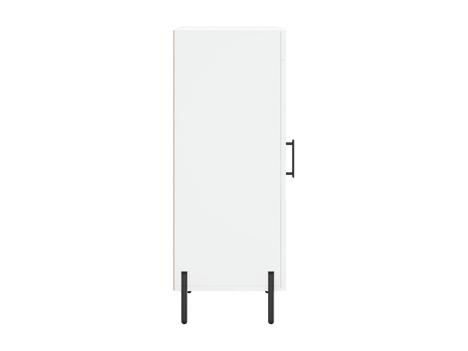Credenza cassettiera cassettiera mobile contenitore organizer cucina soggiorno soggiorno 34,5 x 34 x 90 cm derivati ​​del legno bianco 02_0030240