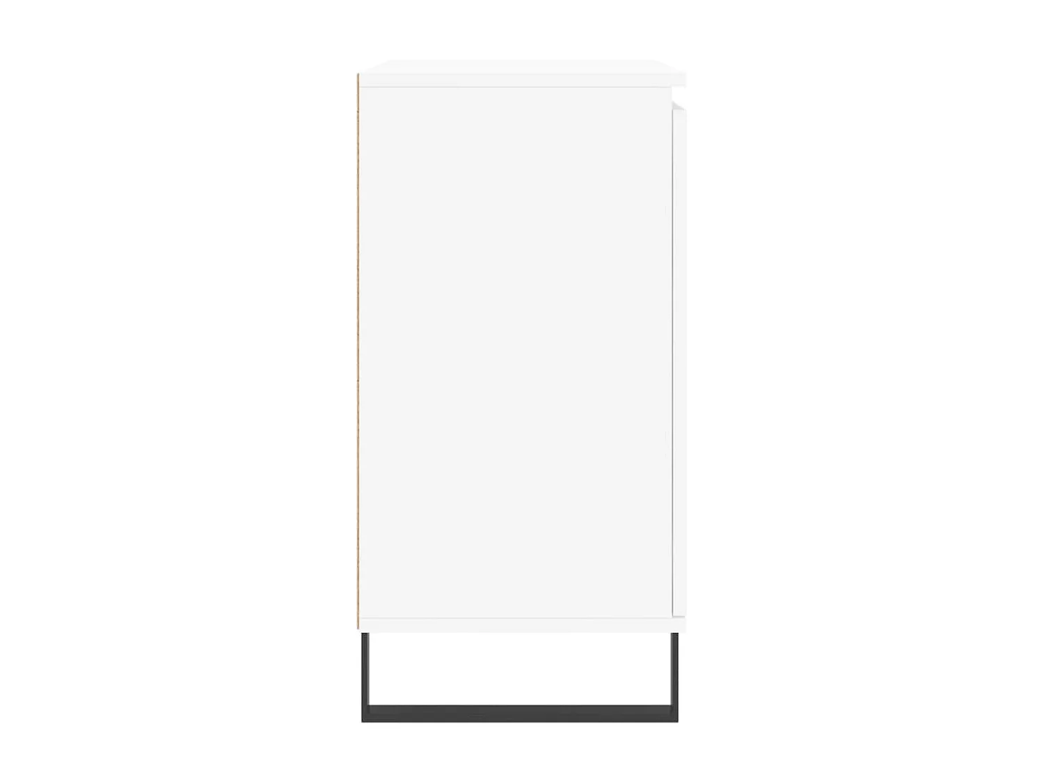 Credenza cassettiera cassettiera mobile contenitore organizer cucina soggiorno soggiorno 104 x 35 x 70 cm derivati ​​del legno bianco 02_0030185