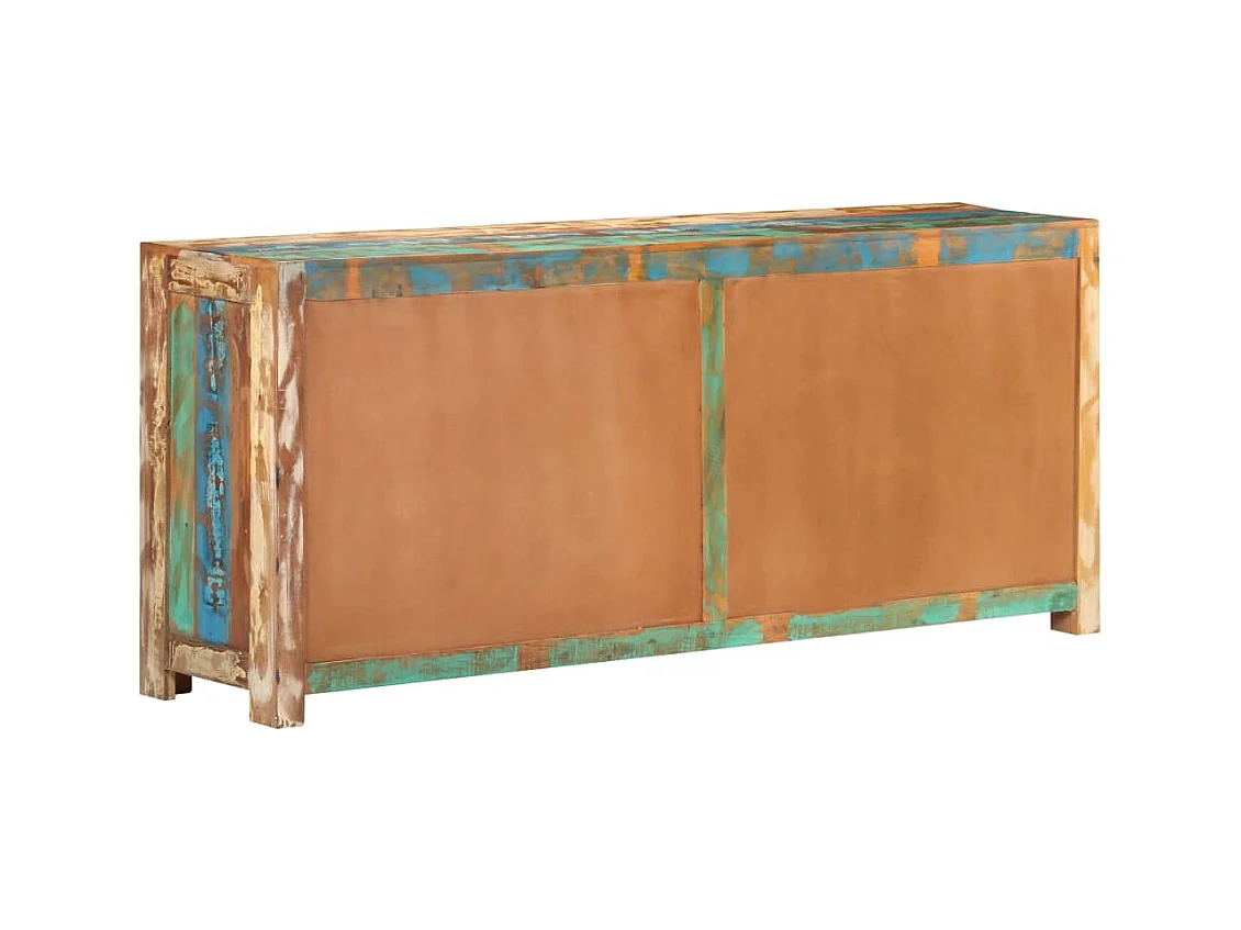 bahut commode armoire bois marron 175 x 40 x 75 cm 02_0029562