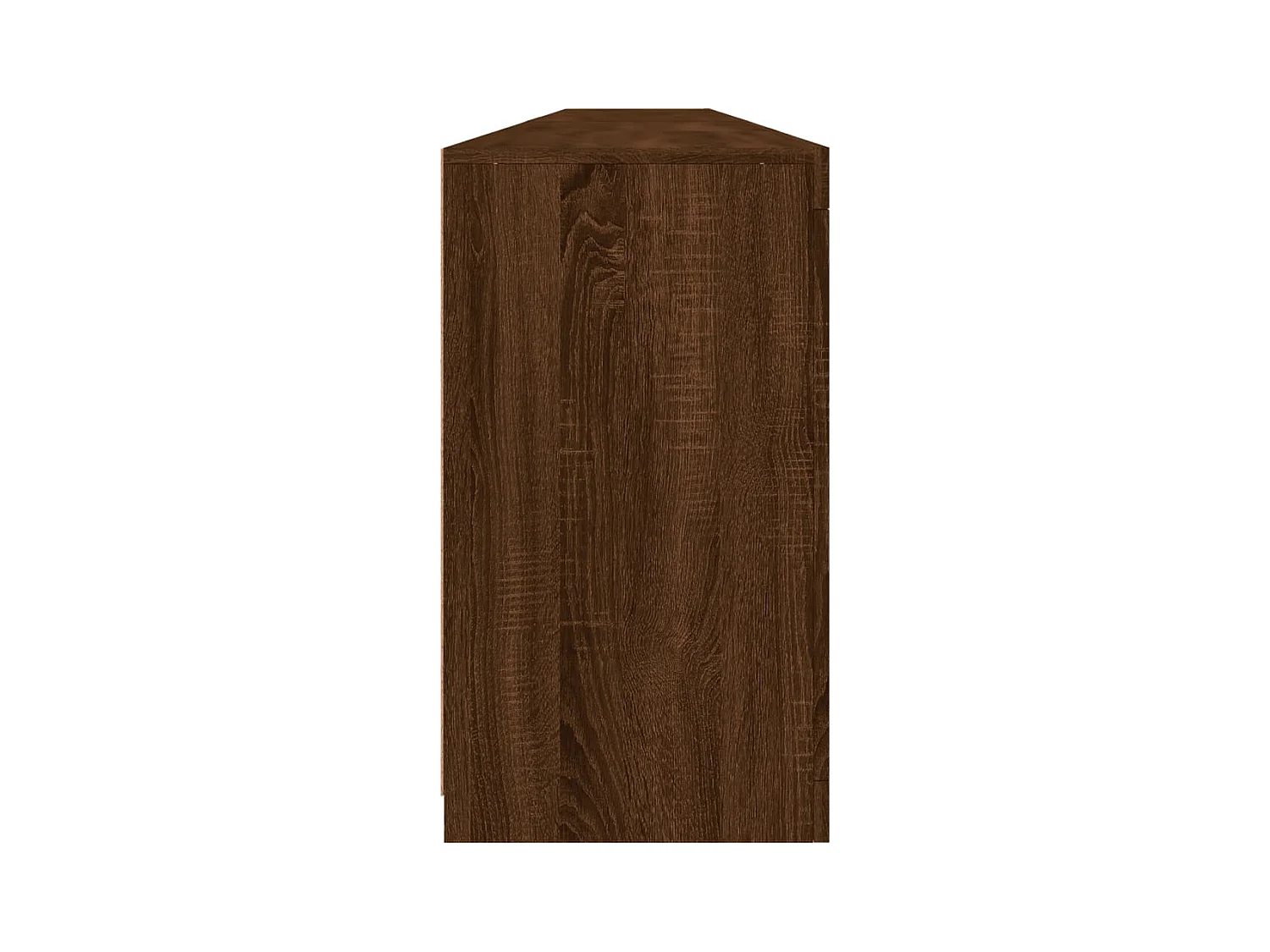 Aparador cômoda armário armário organizador cozinha sala sala com luzes LED 283 x 37 x 67 cm marrom 02_0029919