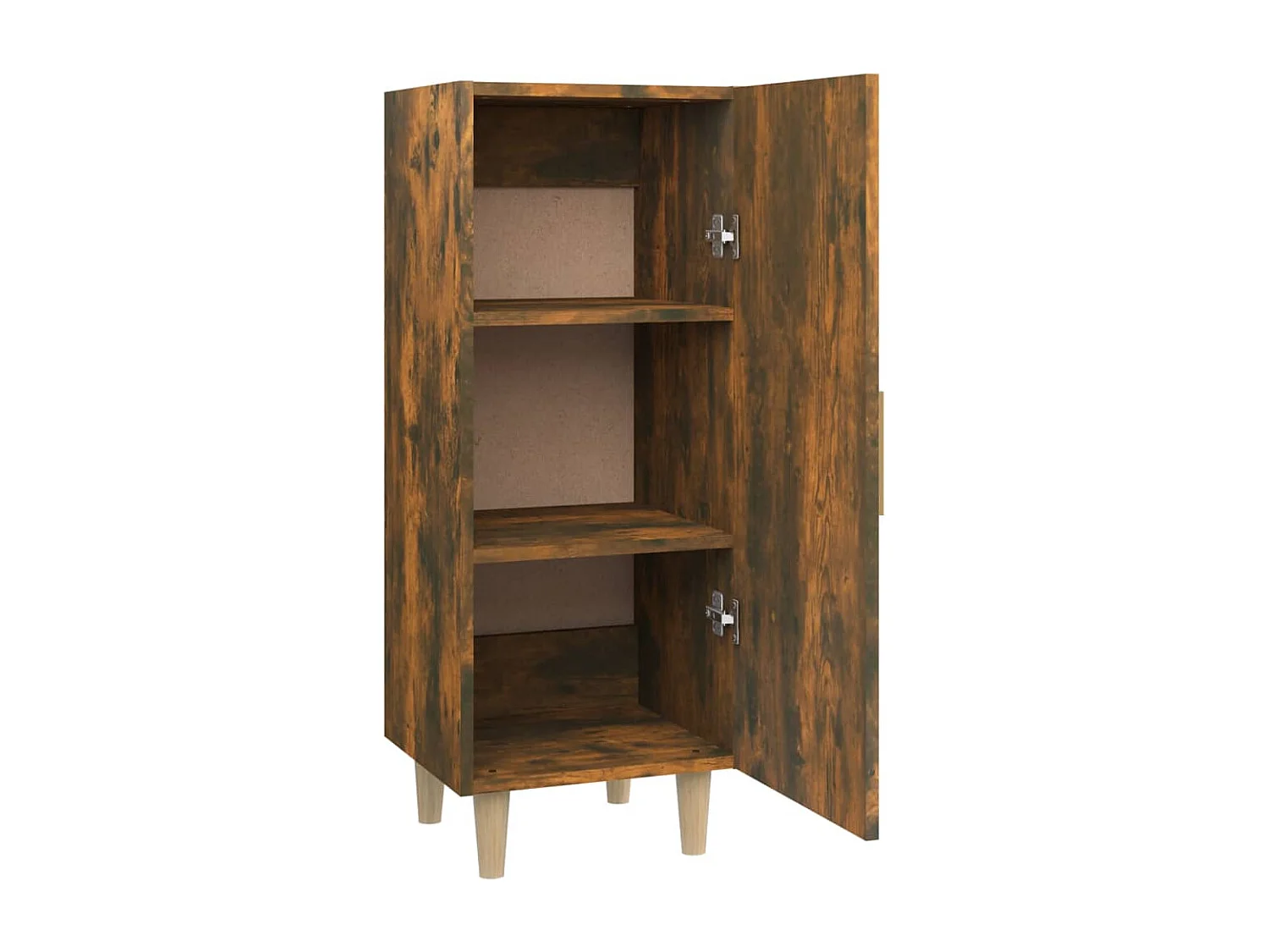 Aparador cômoda armário armário organizador cozinha sala sala 34,5 x 34 x 90 cm madeira trabalhada marrom 02_0030917