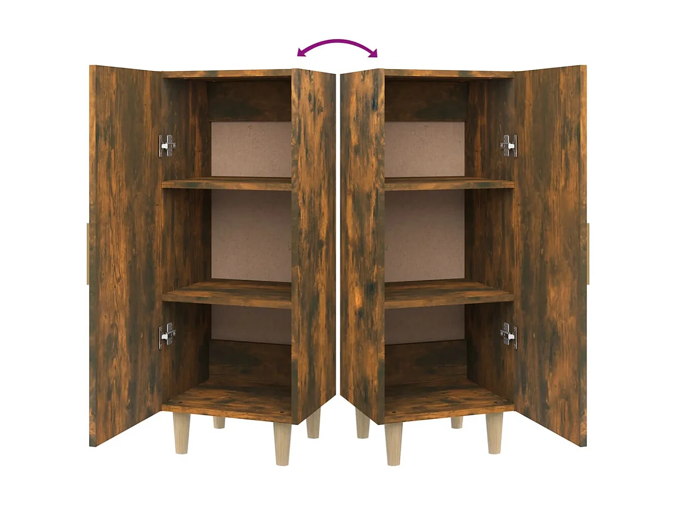 Aparador cômoda armário armário organizador cozinha sala sala 34,5 x 34 x 90 cm madeira trabalhada marrom 02_0030917