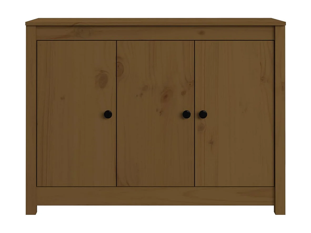 bahut commode armoire bois marron 100 x 35 x 74 cm 02_0035725