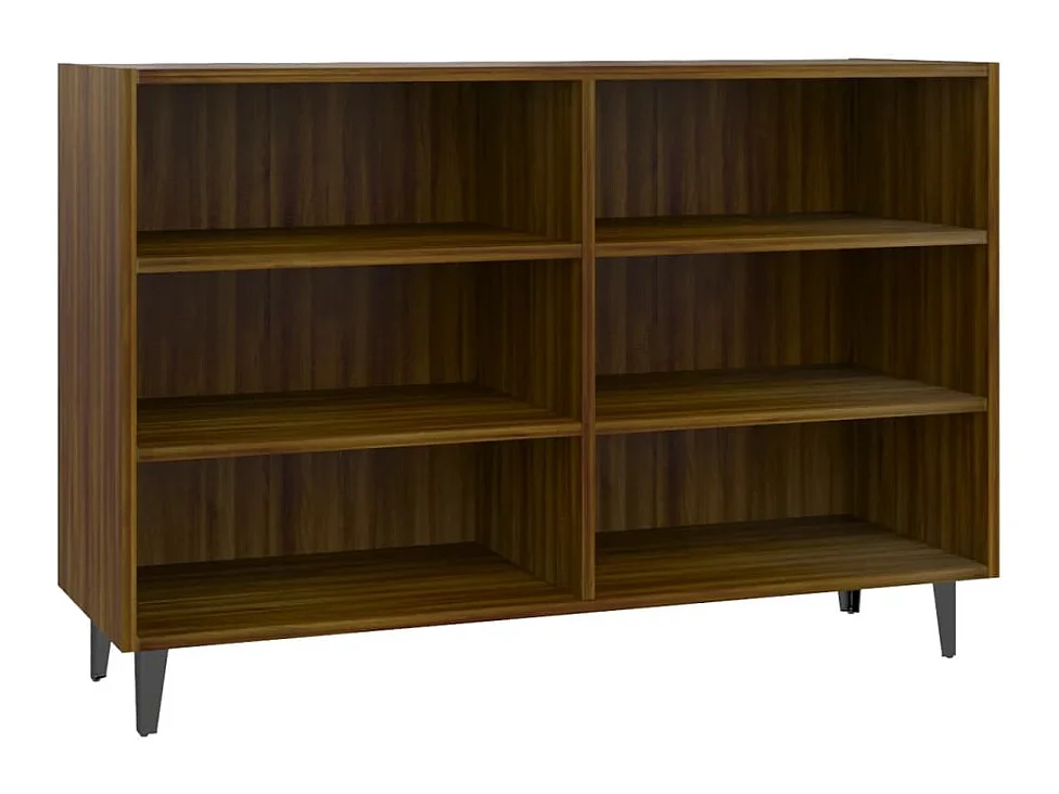 bahut commode armoire bois marron 103.5 x 35 x 70 cm 02_0031167