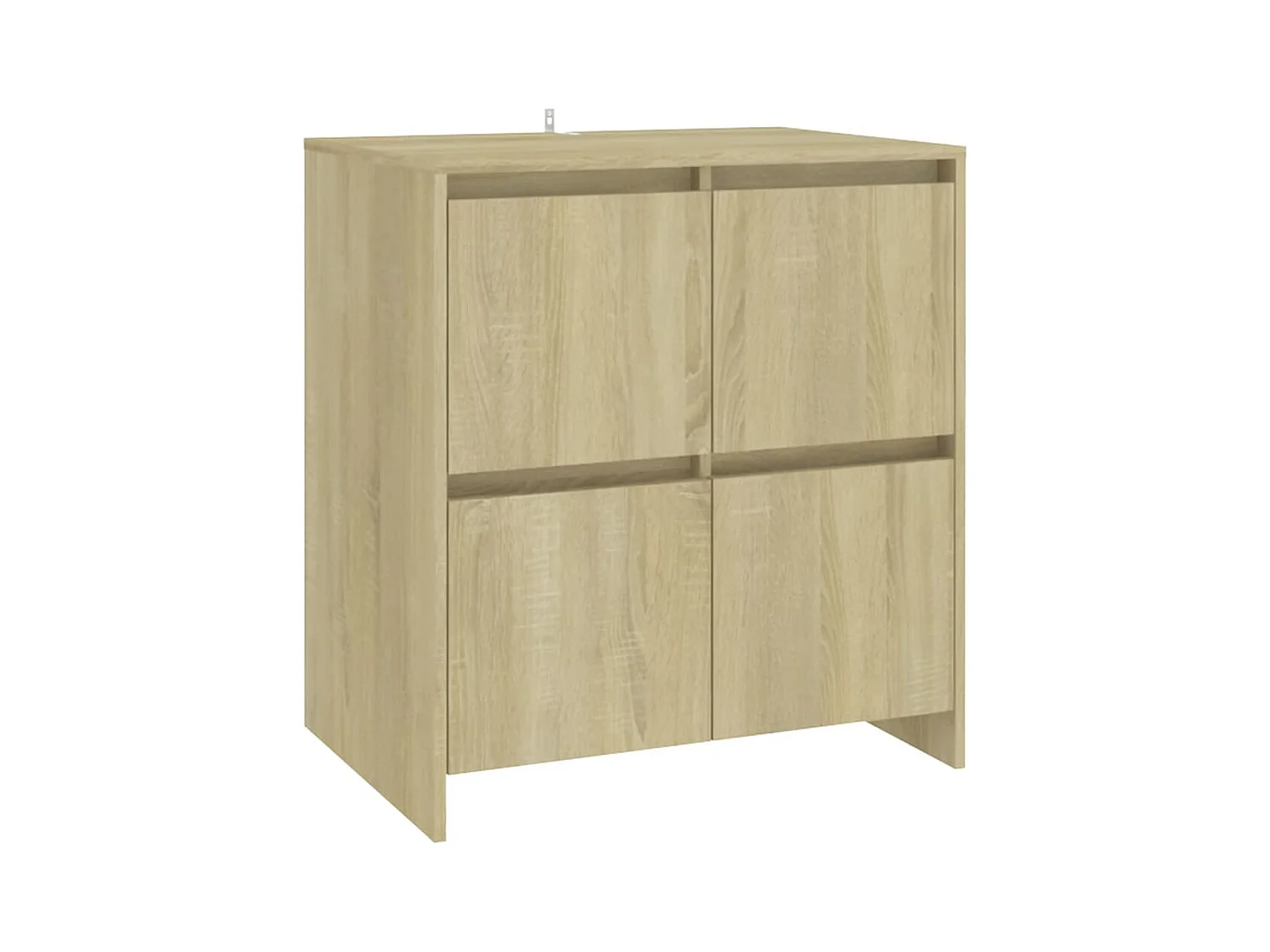 Credenza cassettiera cassettiera mobile contenitore organizer cucina soggiorno soggiorno Sonoma 70 x 41 x 75 cm derivati ​​del legno marrone 02_0031703