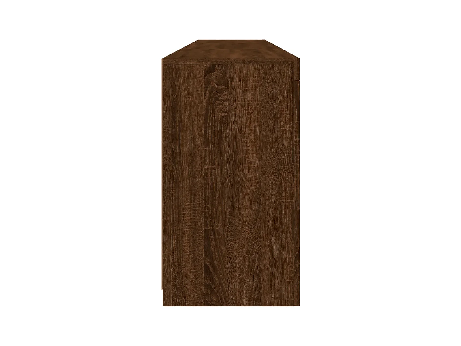 Aparador buffet cómoda armario mueble organizador cocina salón salón con luces LED 181,5 x 37 x 67 cm marrón 02_0029912