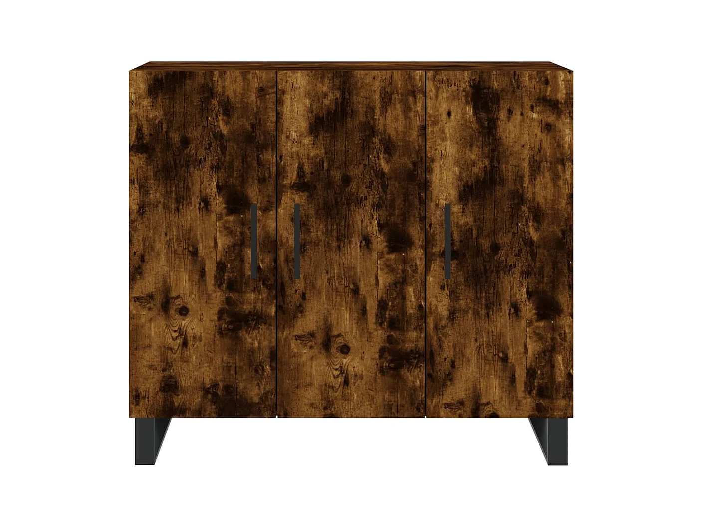 Credenza cassettiera cassettiera mobile contenitore organizer cucina soggiorno soggiorno 90 x 34 x 80 cm derivati ​​del legno marrone 02_0031124