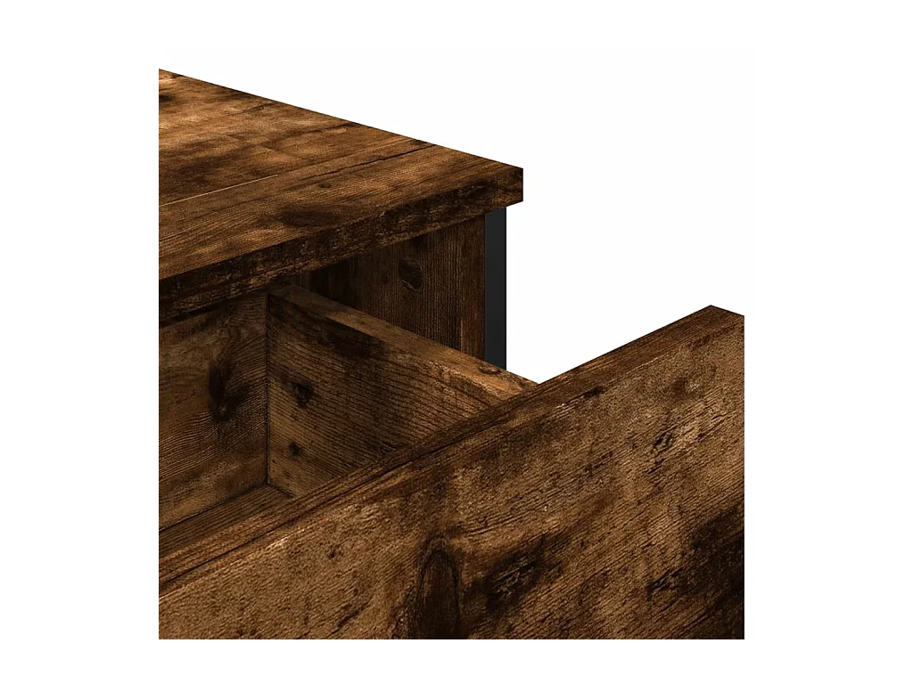 Aparador buffet cómoda mueble mueble de almacenamiento organizador cocina salón salón 97 x 32,5 x 74,5 cm madera contrachapada marrón 02_0031137