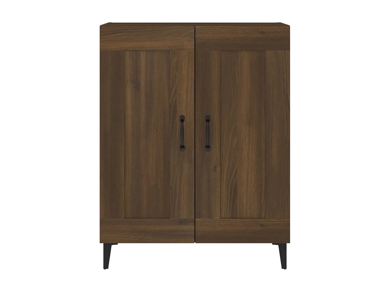 Credenza buffet cassettiera mobile contenitore organizer cucina soggiorno soggiorno 69,5 x 34 x 90 cm derivati ​​del legno marrone 02_0031373