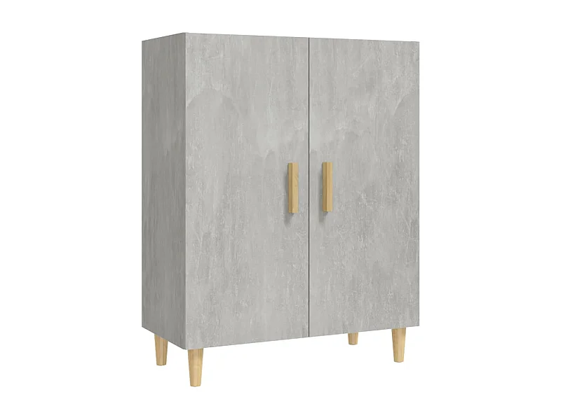 Credenza buffet cassettiera mobile contenitore organizer cucina soggiorno soggiorno 70 x 34 x 90 cm derivati ​​del legno grigio 02_0032079