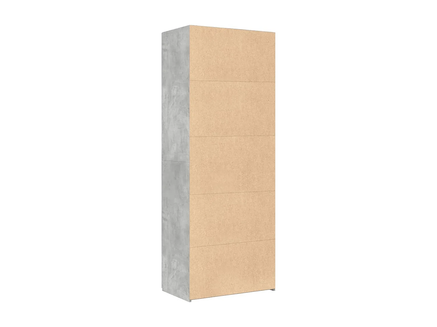 bahut commode armoire bois marron 70 x 42.5 x 185 cm 02_0034718