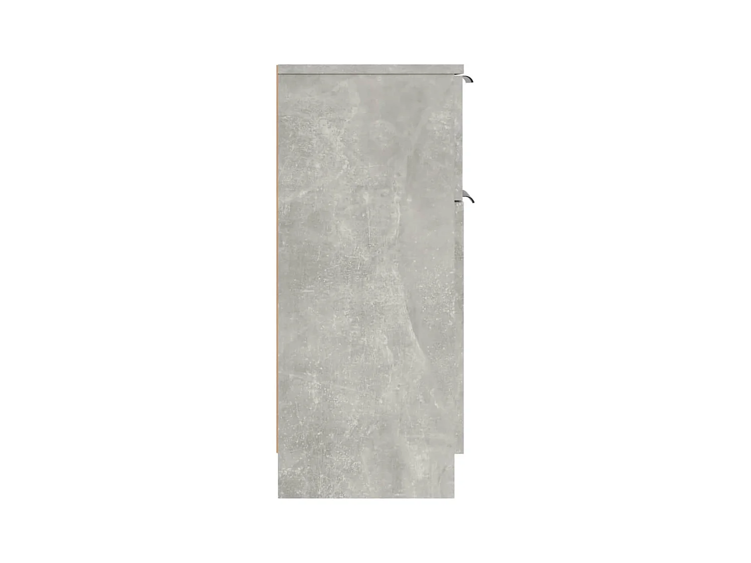 Buffet aparador cômoda armário unidade de armazenamento organizador cozinha sala salas conjunto de 2 30 x 30 x 70 cm madeira trabalhada cinza 02_0036844