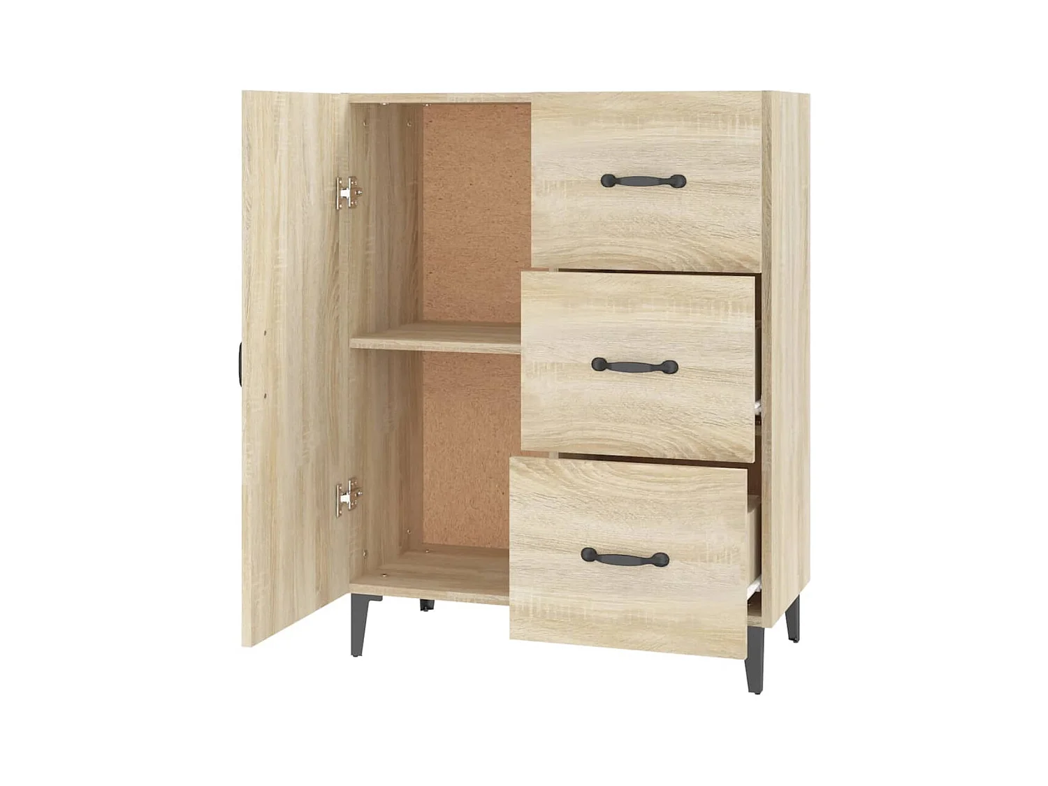 bahut commode armoire bois marron 69.5 x 34 x 90 cm 02_0031655