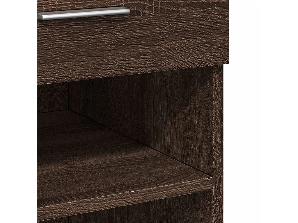 Aparador buffet cómoda mueble mueble de almacenaje organizador cocina salón salón 80 x 42,5 x 93 cm madera contrachapada marrón 02_0031433