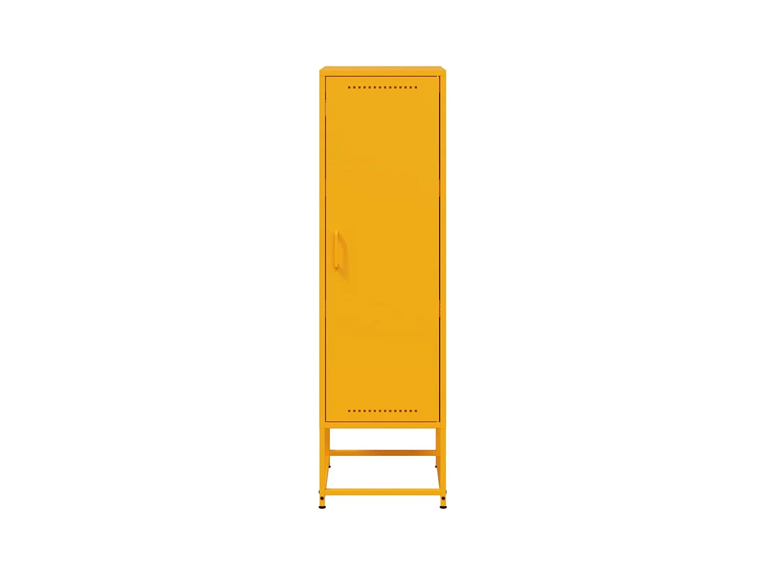 bahut commode armoire jaune 36 x 39 x 123 cm 02_0035693