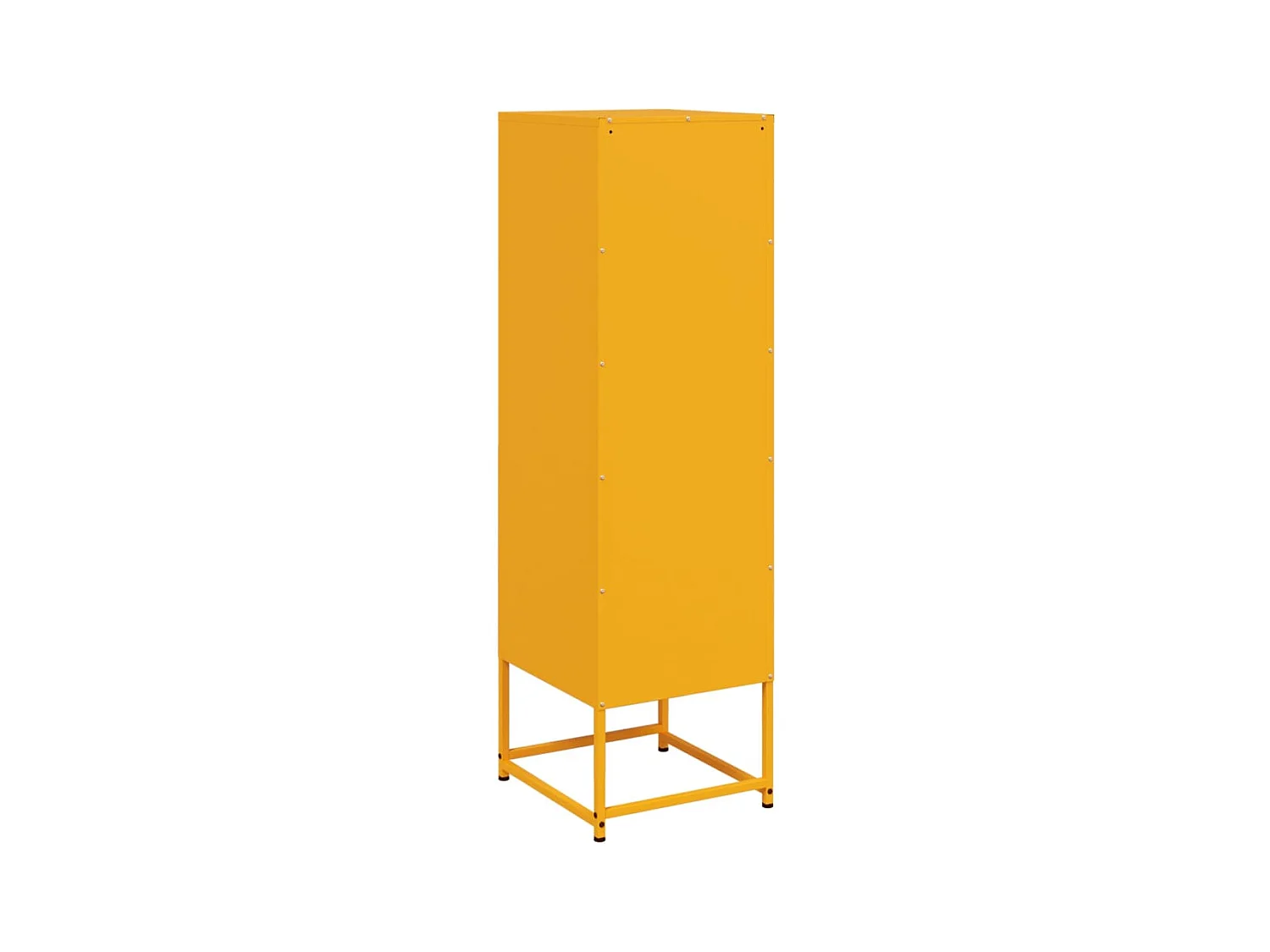 bahut commode armoire jaune 36 x 39 x 123 cm 02_0035693