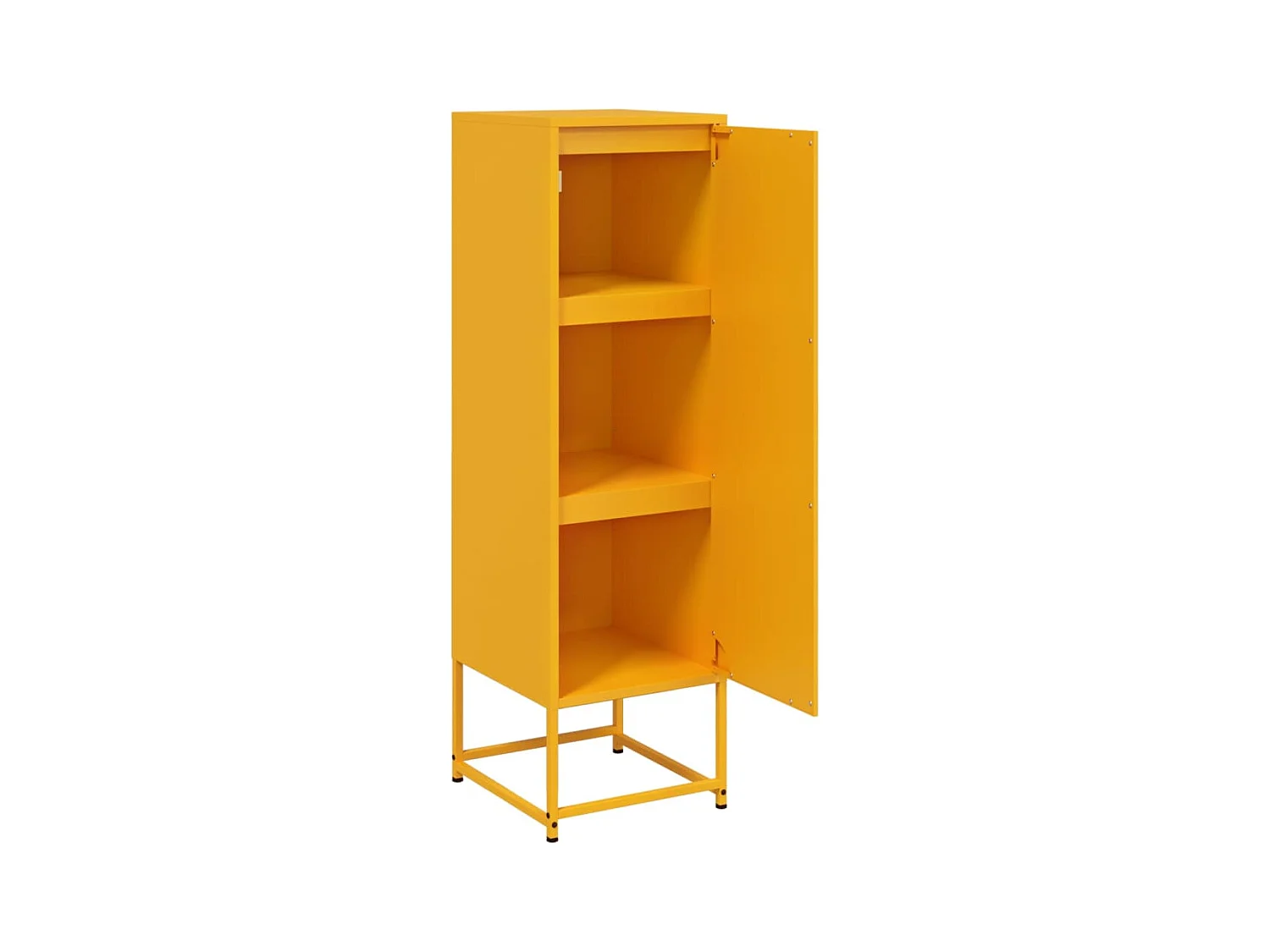 bahut commode armoire jaune 36 x 39 x 123 cm 02_0035693