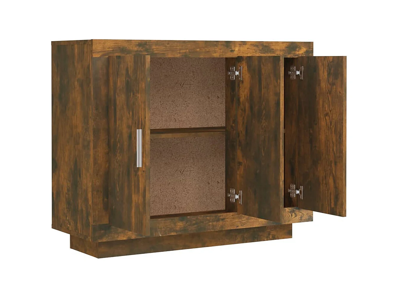 Aparador cômoda armário armário organizador cozinha sala sala 92 x 35 x 75 cm madeira trabalhada marrom 02_0031135