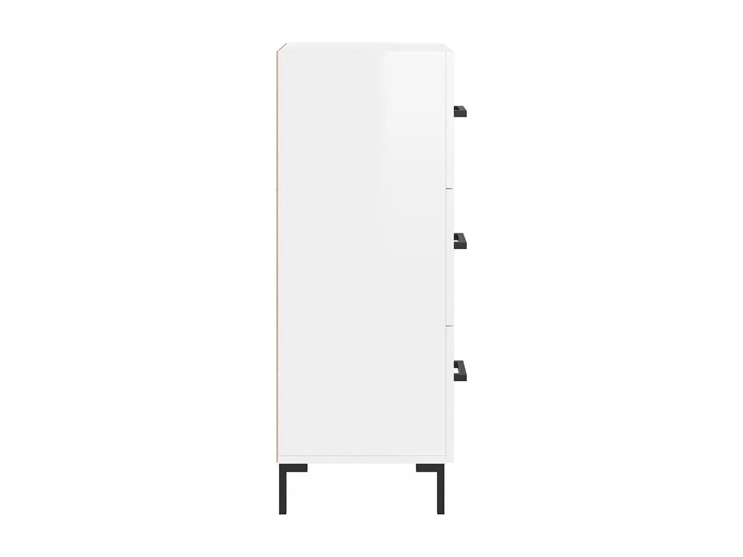 bahut commode armoire bois blanche 34.5 x 34 x 90 cm 02_0030601