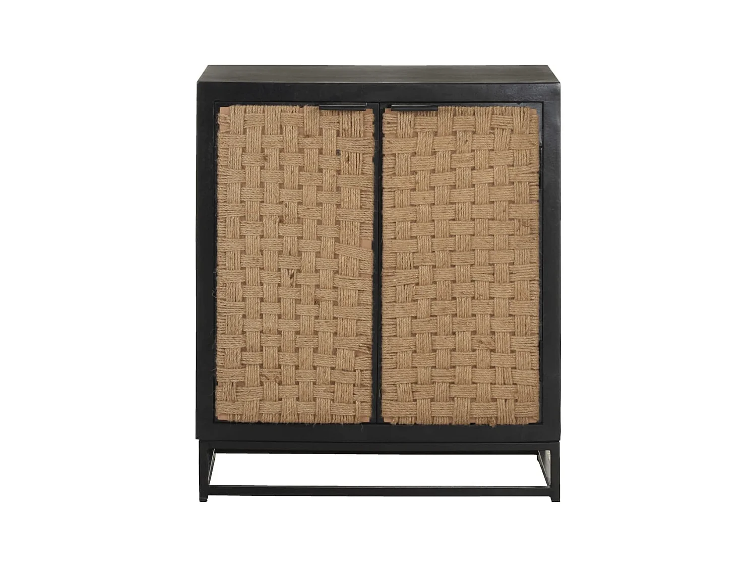 Buffet aparador cômoda armário unidade de armazenamento organizador cozinha sala sala 60 x 35 x 70 cm madeira de mangueira maciça preta 02_0029622