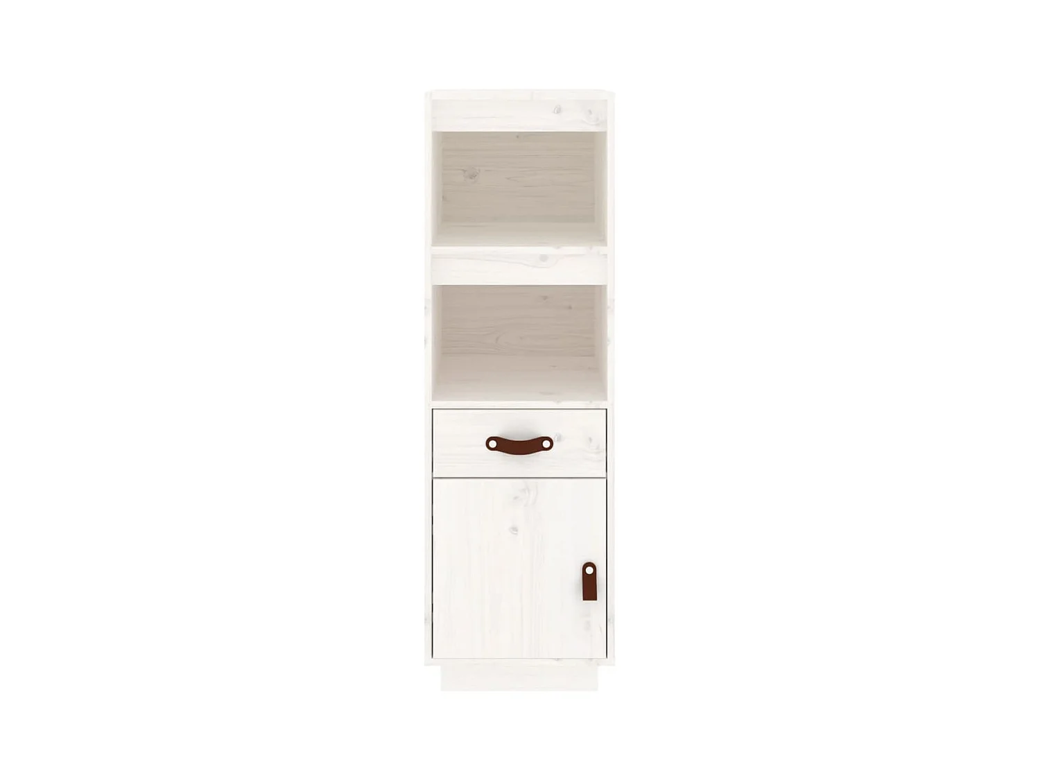 bahut commode armoire bois blanche 34 x 40 x 108.5 cm 02_0032434