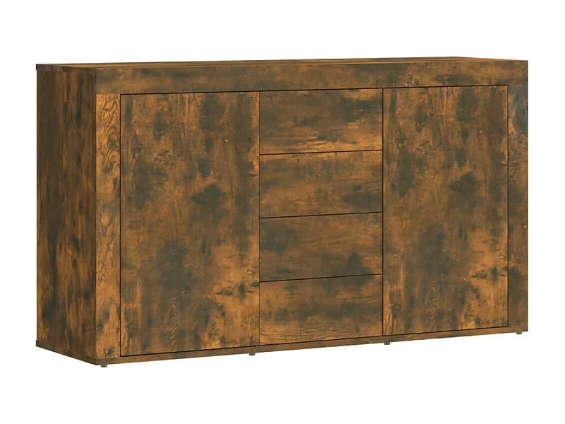 Credenza buffet cassettiera mobile contenitore organizer cucina soggiorno soggiorno 120 x 36 x 69 cm derivati ​​del legno marrone 02_0030863